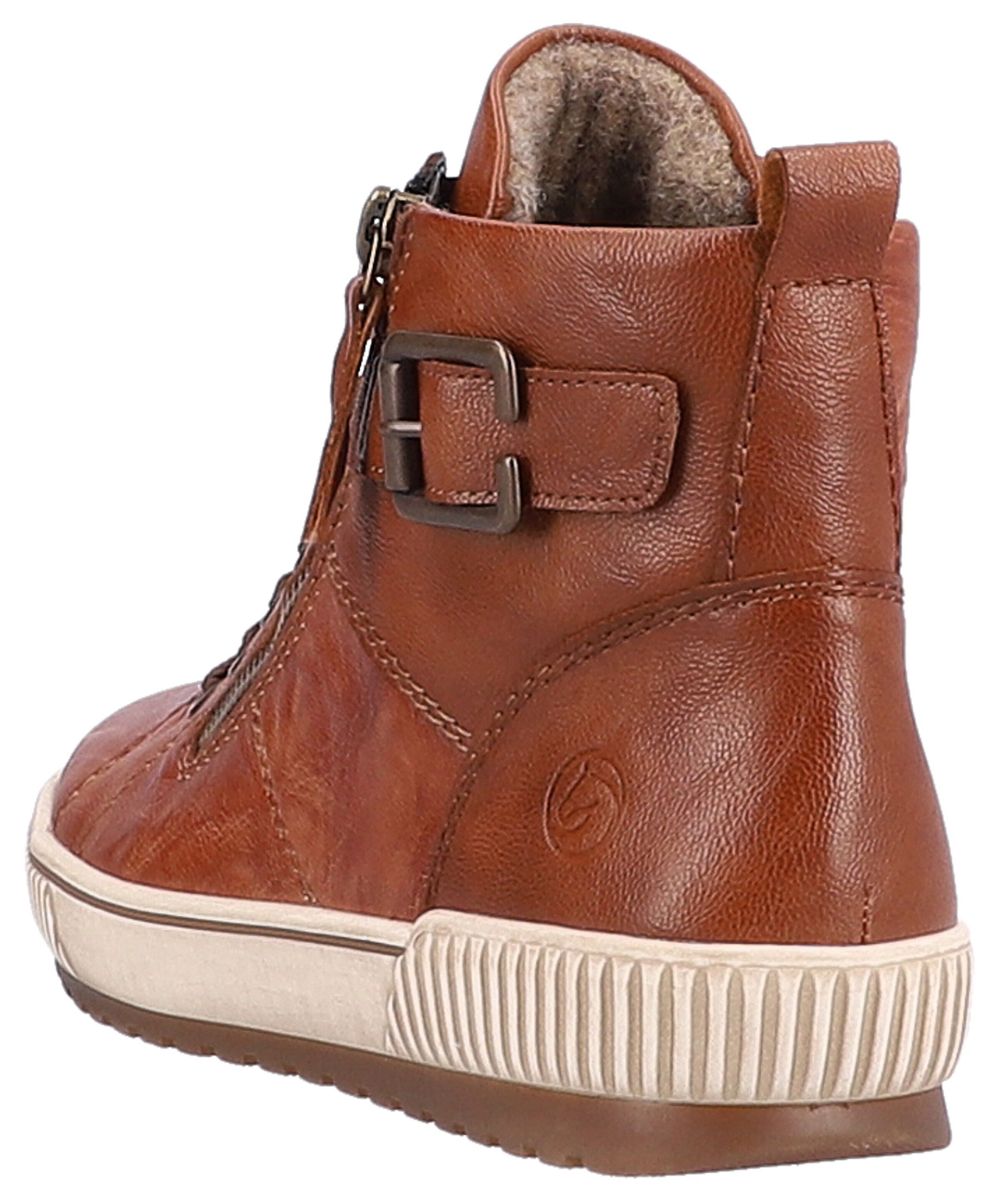 Bottines à lacets REMONTE en marron