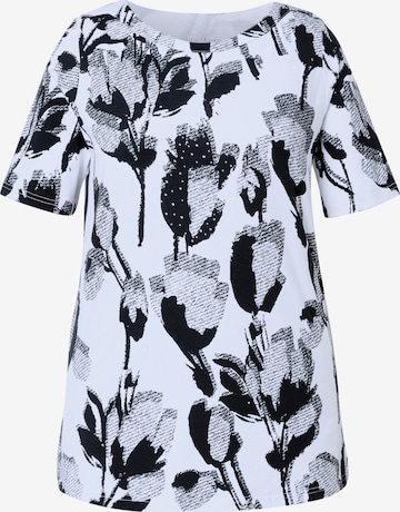 Ulla Popken Shirt in Black: front