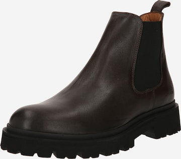 Chelsea Boots Copenhagen en marron : devant