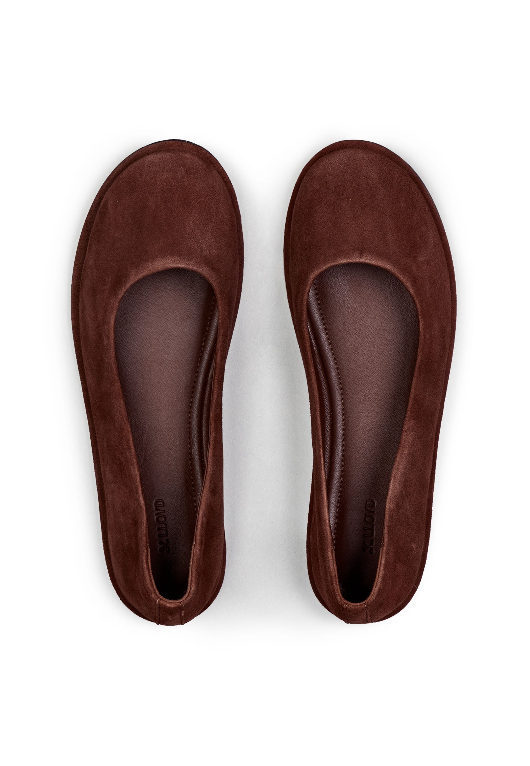 LLOYD Ballet Flats 'IRIS' in Brown