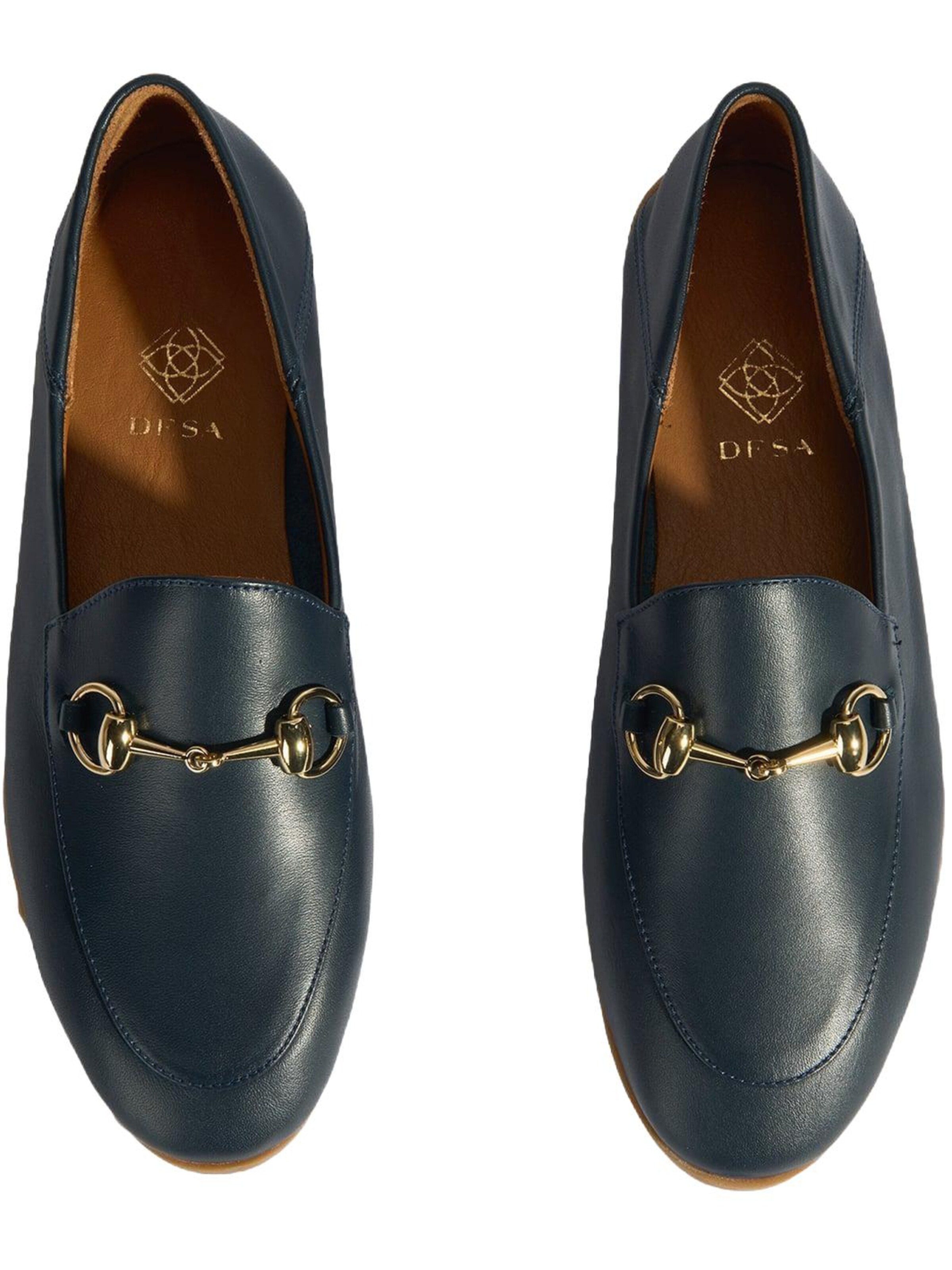 Desa Moccasins 'Slip-Ons' in Blue