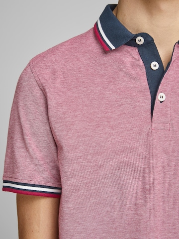 JACK & JONES Poloshirt 'Paulos' in Pink