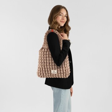 Shopper 'Bubble' di Les Visionnaires in marrone