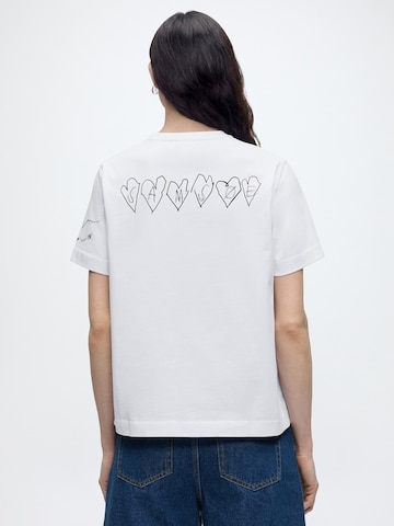 Samsøe Samsøe - Camiseta 'Sacamino' en blanco