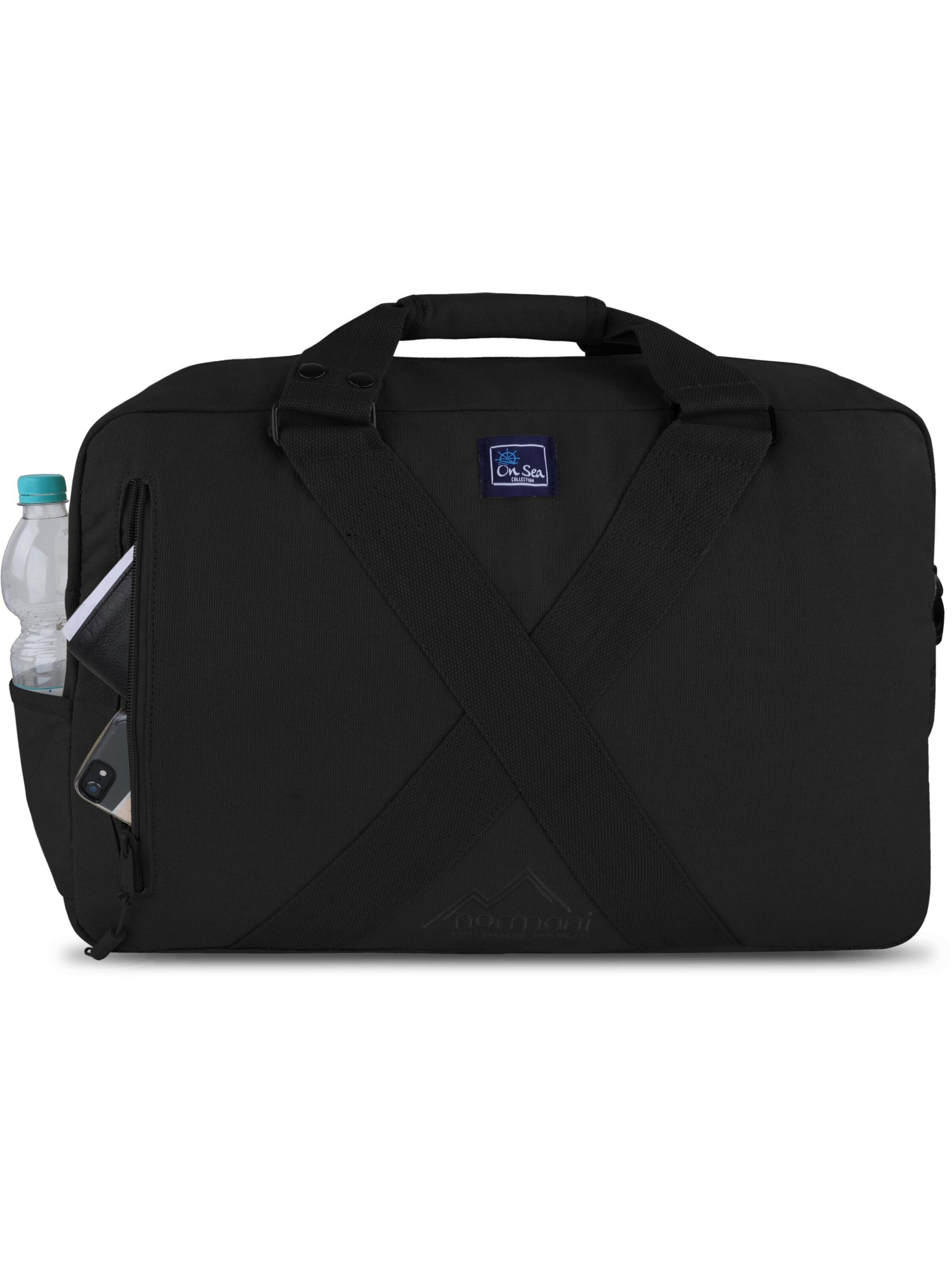 Sac à bandoulière 'Eureka' normani en noir