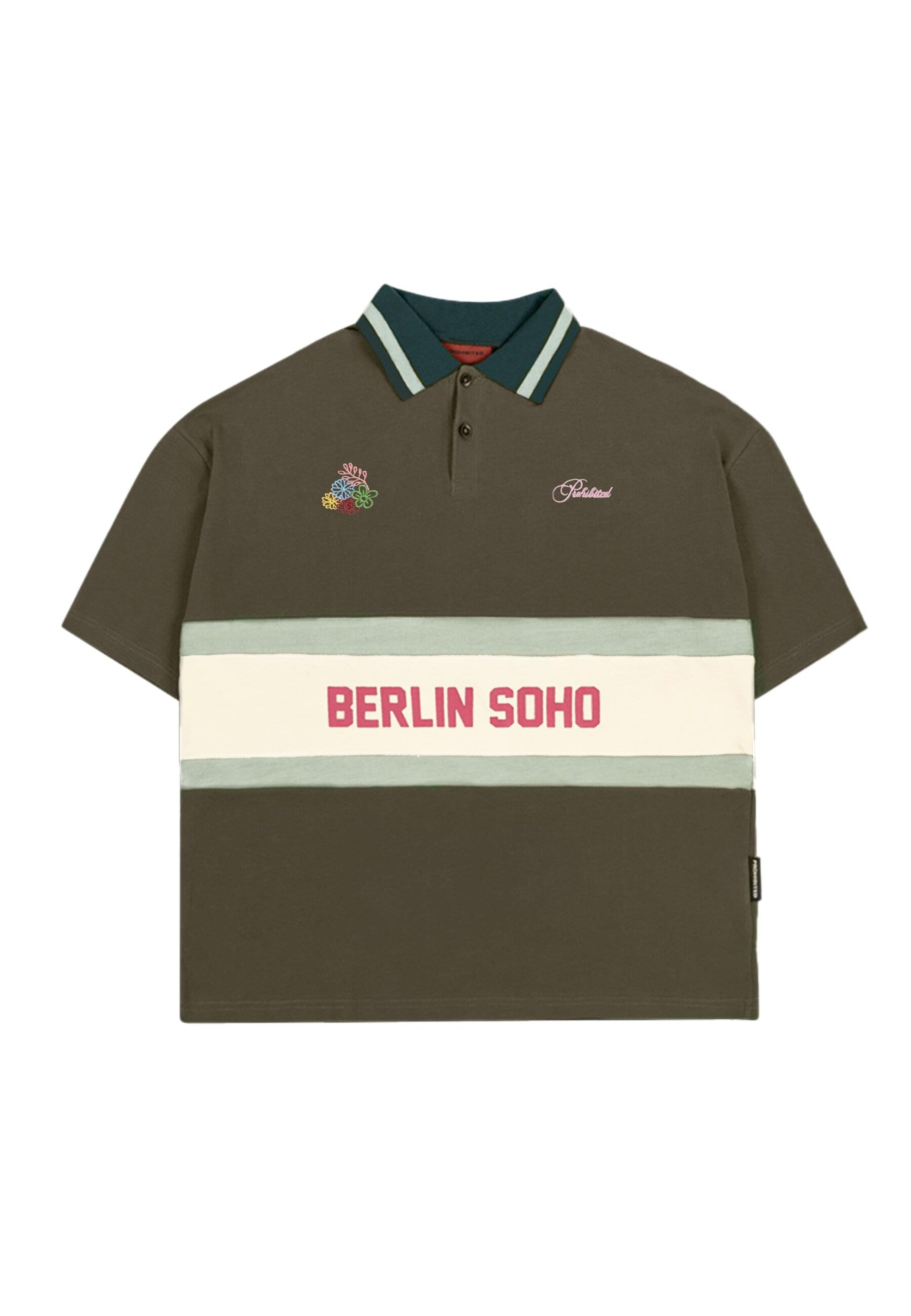 Prohibited Shirt 'SoHo' in Green: front