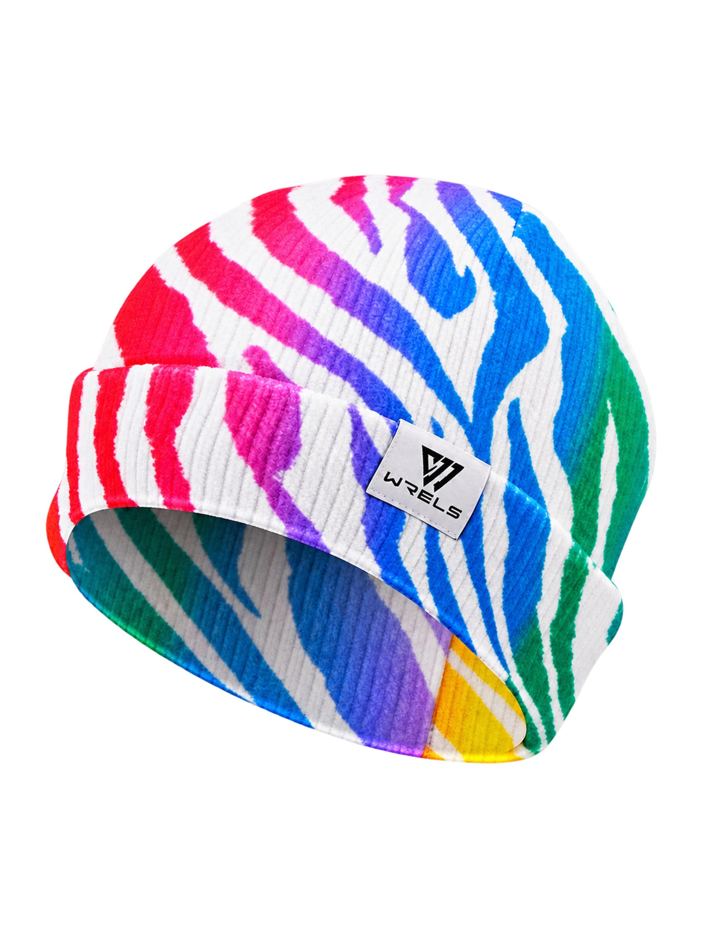 Rune Beanie in Blue: front