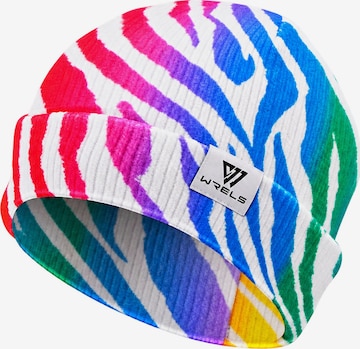 Rune Beanie in Blue: front