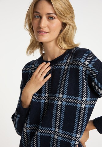 usha BLUE LABEL Pullover in Blau