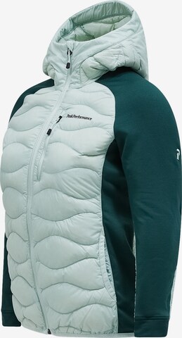 PEAK PERFORMANCE Funktionsjacke W Helium Down Hybrid Hood in Grün