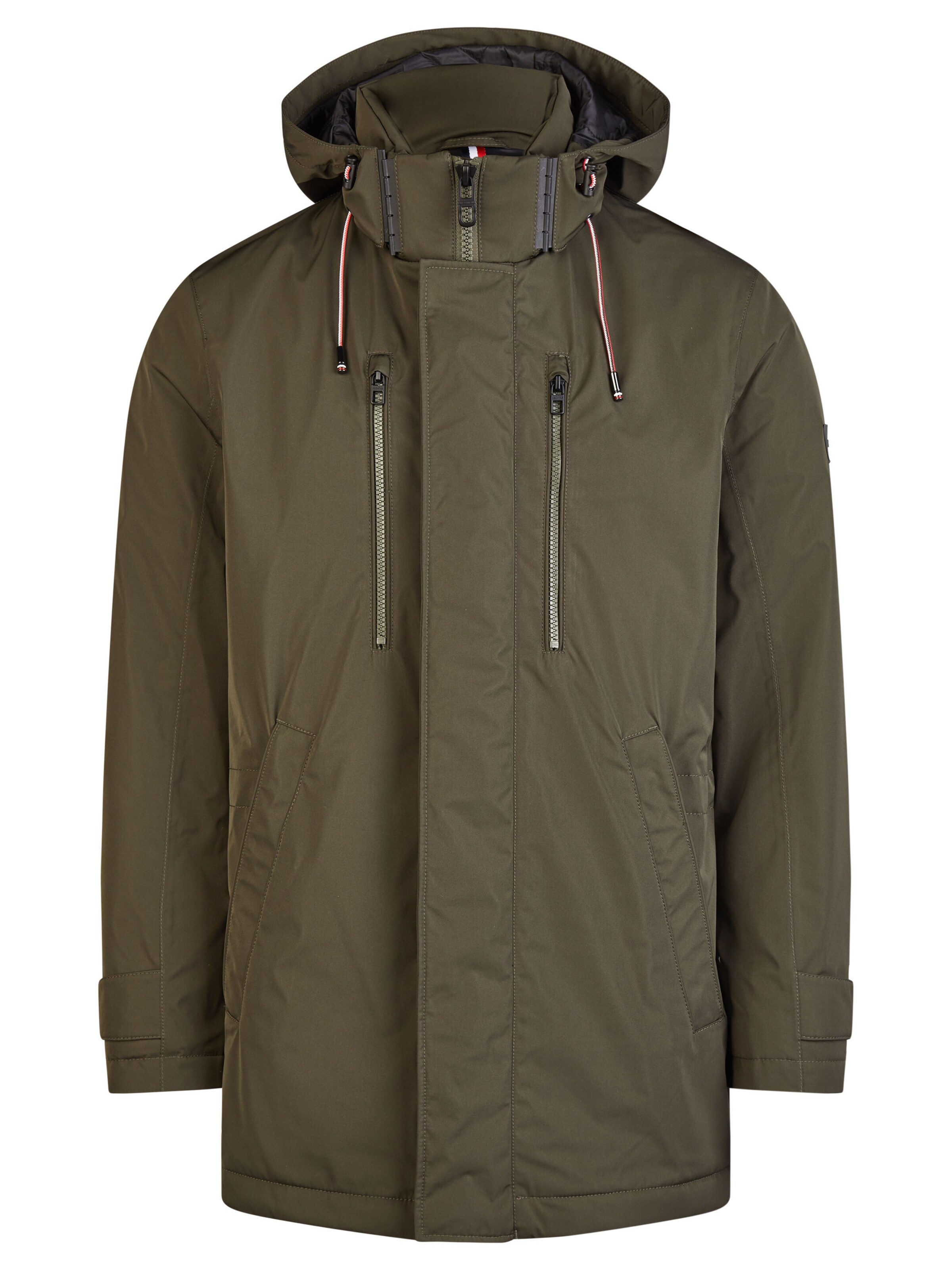 HECHTER PARIS Between-Season Jacket in Green: front