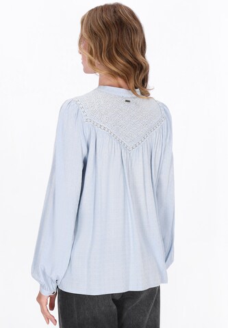 DreiMaster Vintage Blouse in Blue