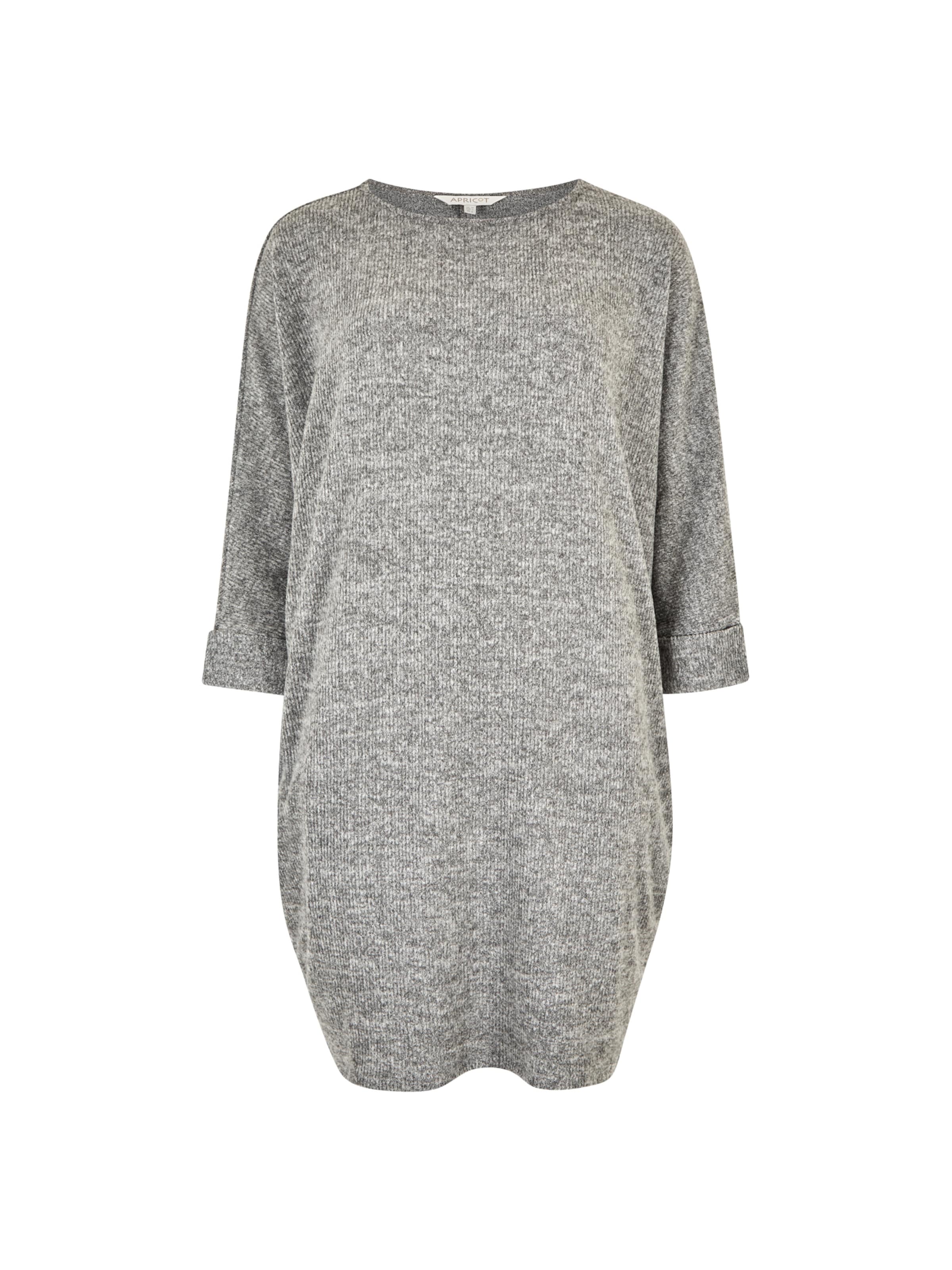 Apricot Jurk in Grijs: voorkant