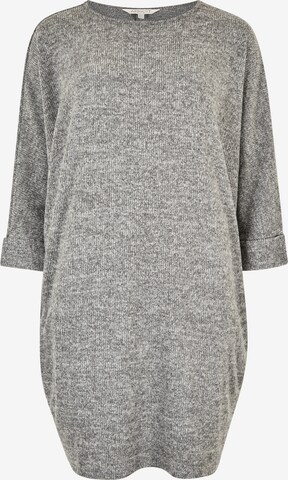 Apricot Knitted dress in Grey: front