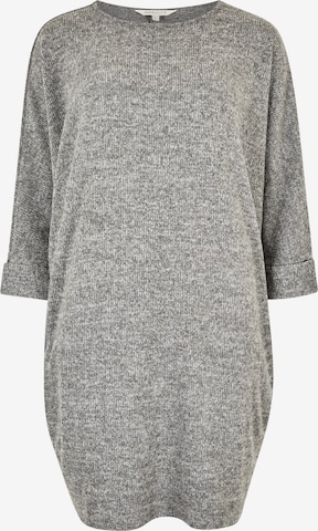 Apricot Knitted dress in Grey: front