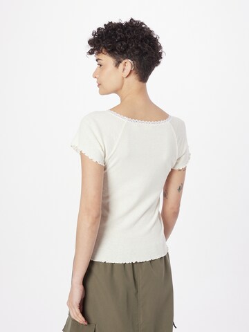 LEVI'S ® - Camisa 'Dry Goods Vneck Tee' em branco