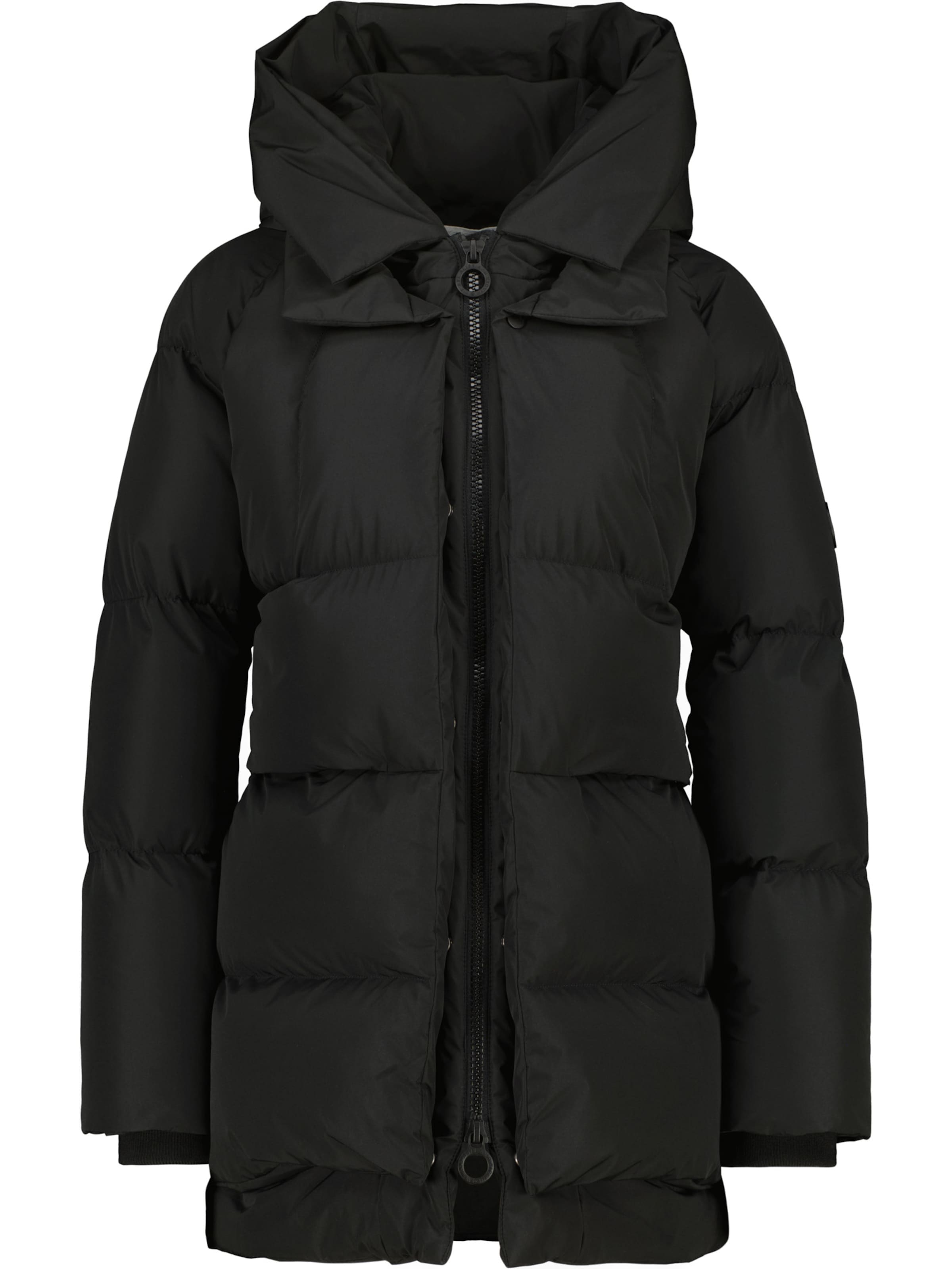 alife & kickin Winter Jacket 'LykkeAK A' in Black: front