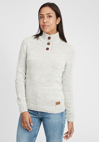 Oxmo Pullover 'Philicita' in Grau: Vorderseite