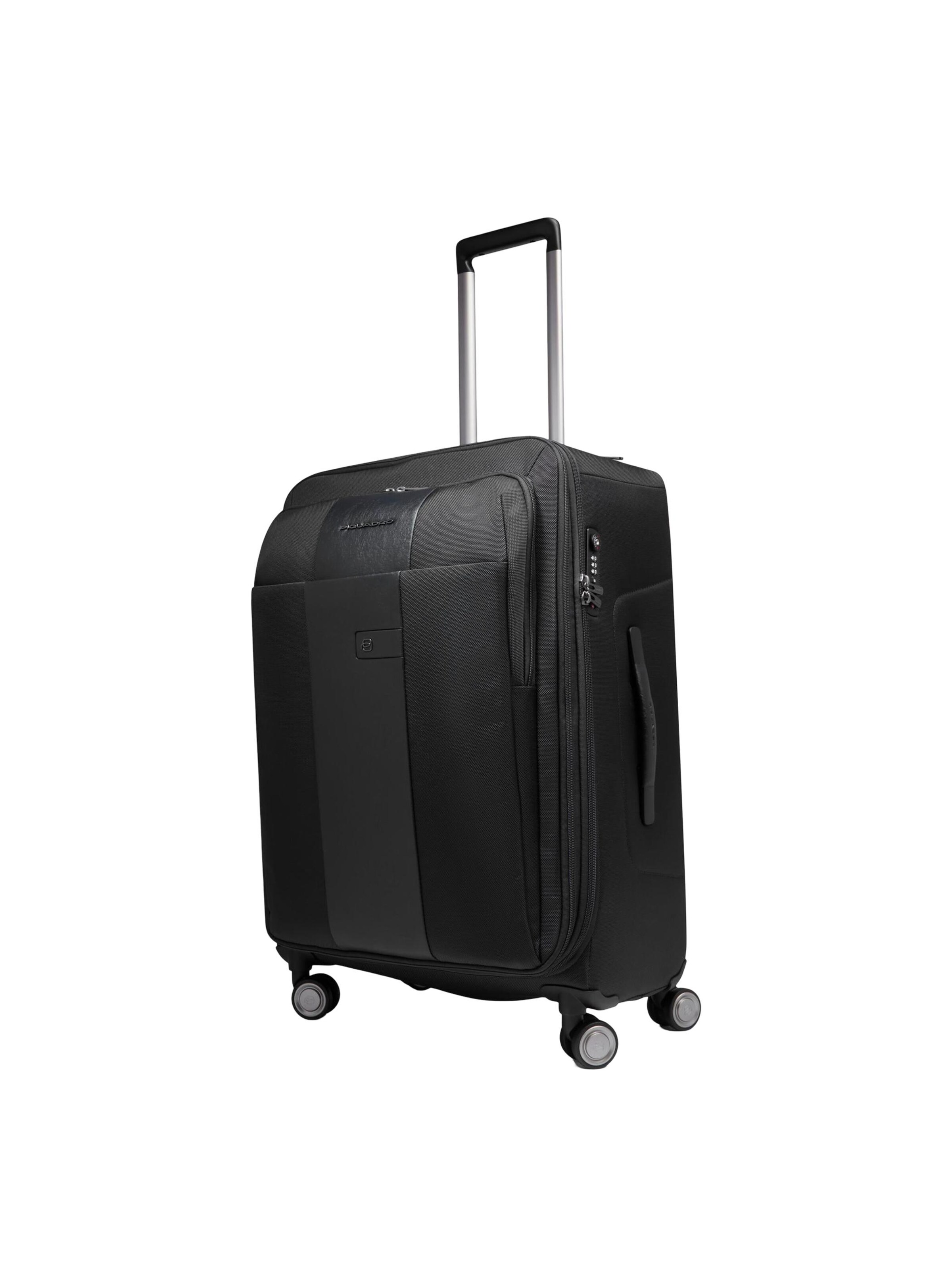 Piquadro Trolley in Zwart