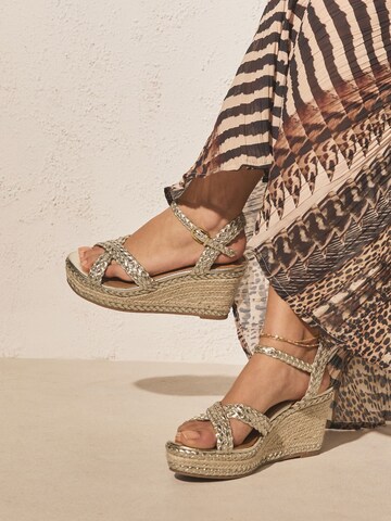 auksinė Next Sandalai 'Forever Comfort'