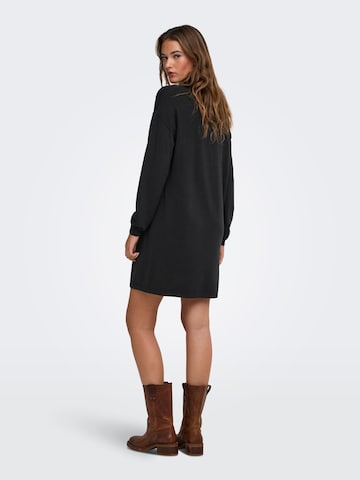 ONLY - Vestido de punto en negro