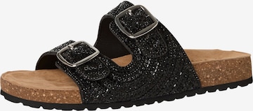 Tamaris Mule in Black: front