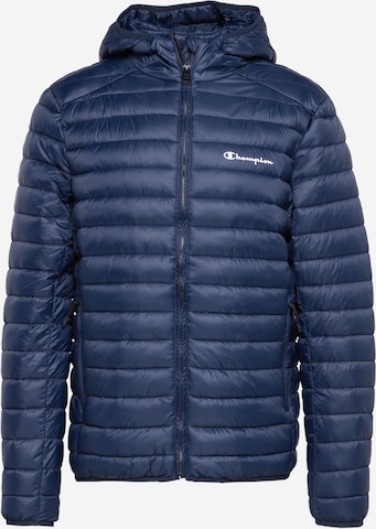 Champion Authentic Athletic Apparel Between-Season Jacket in Blue: front