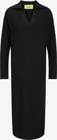 JJXX فستان مُحاك 'Ariella' بلون أسود: الأمام