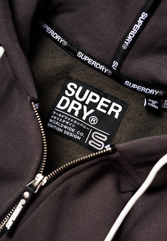 Superdry - Sudadera con cremallera 'Elite' en gris