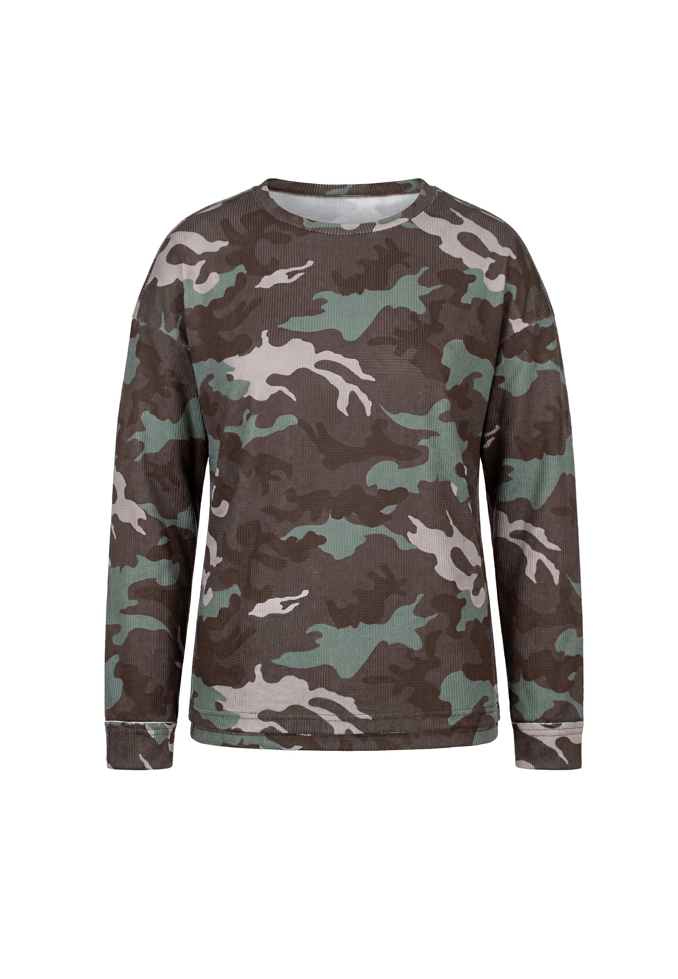 MYMO - Sudadera en verde: frente