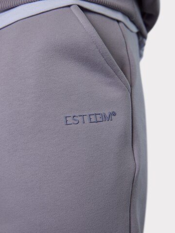 Regular Pantalon 'Essential' ESTEEM en violet