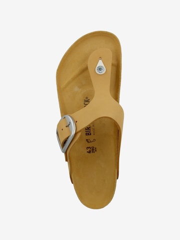 BIRKENSTOCK Zehentrenner 'Gizeh' in Gelb