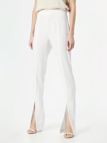 PINKO Regular Broek 'SARMIENTO' in Wit: voorkant