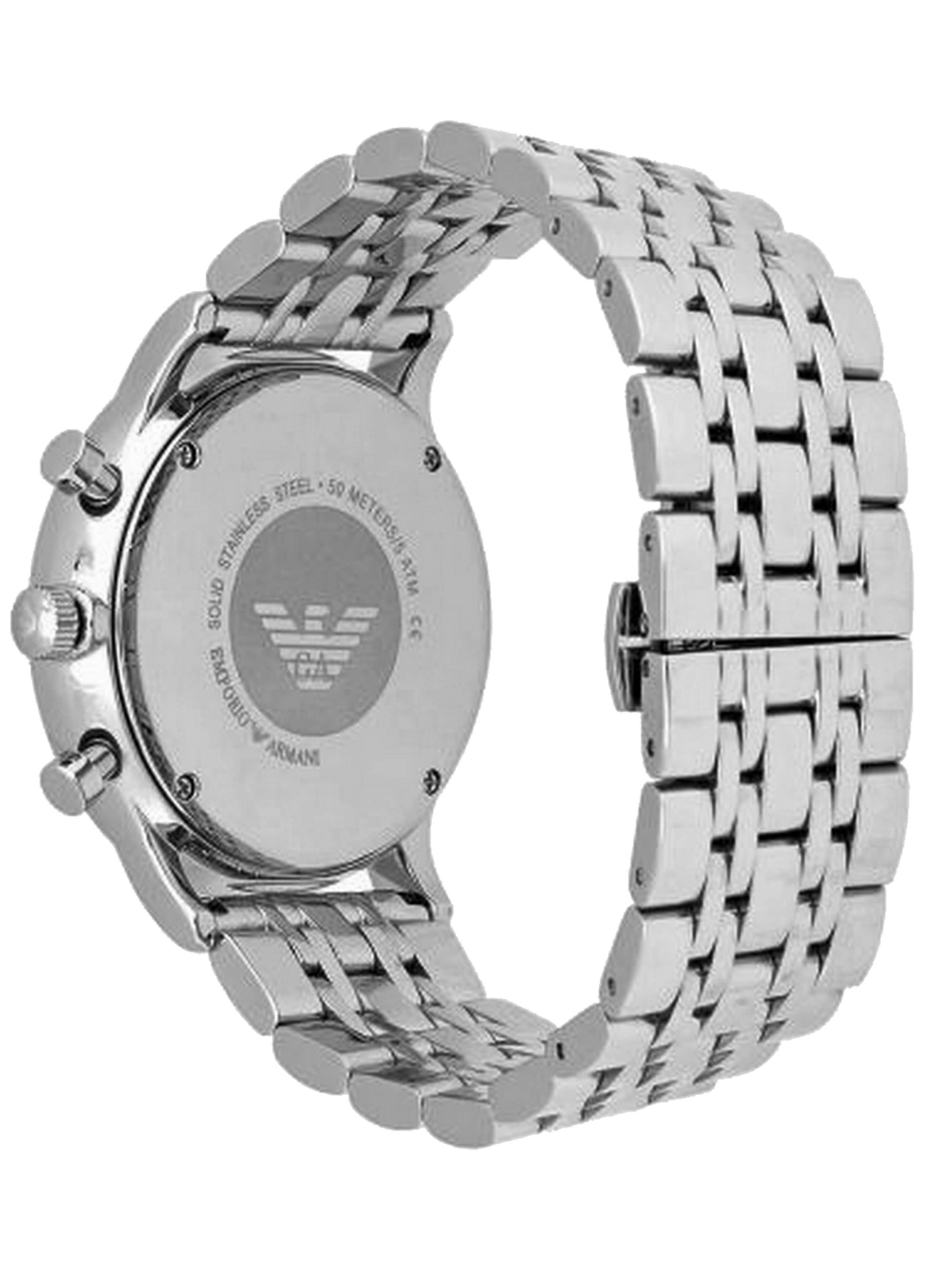 Montre à affichage analogique 'Classic' Emporio Armani en argent