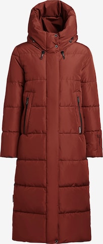 khujo Mantel 'Soulani4' in Rot: Vorderseite