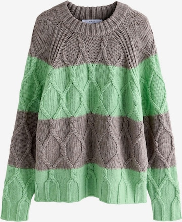 Next Kampsun, värv roheline: eest vaates