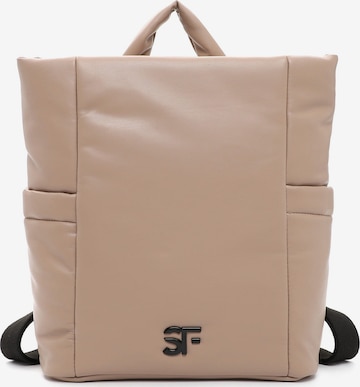 Suri Frey Backpack 'Baggy' in Brown: front