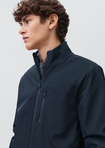 MANGO TEEN Between-Season Jacket 'Charles' in Blue