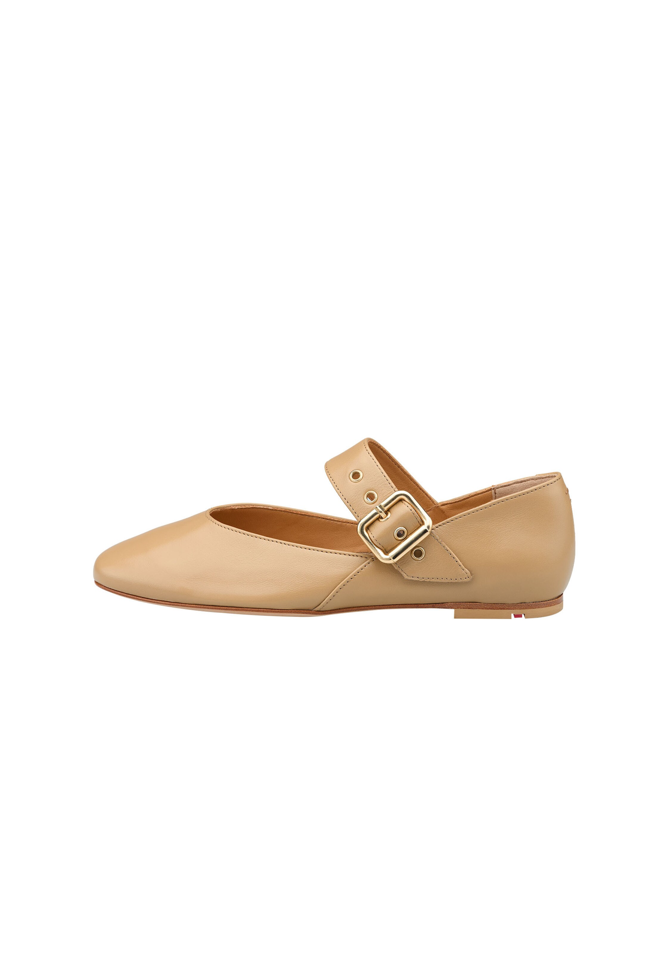 LLOYD Strap ballerina in Beige: front