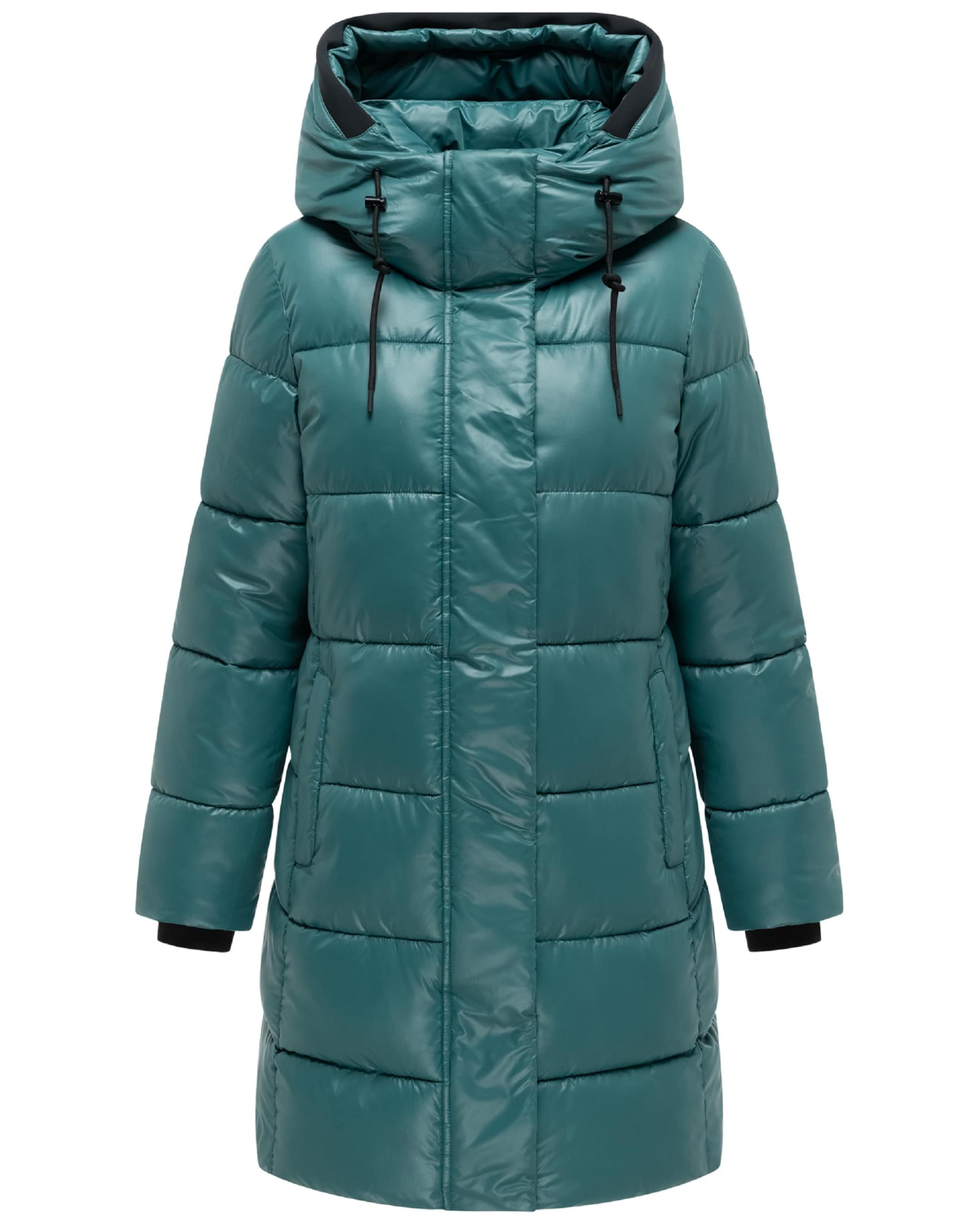 Manteau d’hiver 'Yumee XVI' MARIKOO en vert : devant
