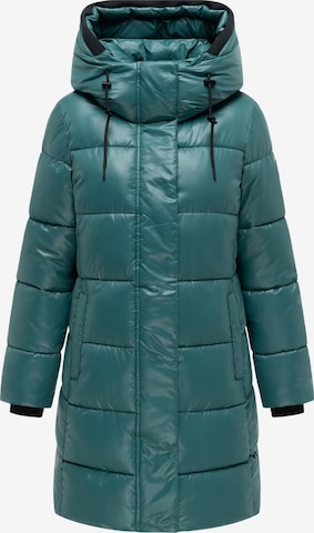 Manteau d’hiver 'Yumee XVI' MARIKOO en vert : devant
