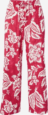 ZABAIONE Široke hlačnice Hlače 'Ca44talina' | roza barva: sprednja stran