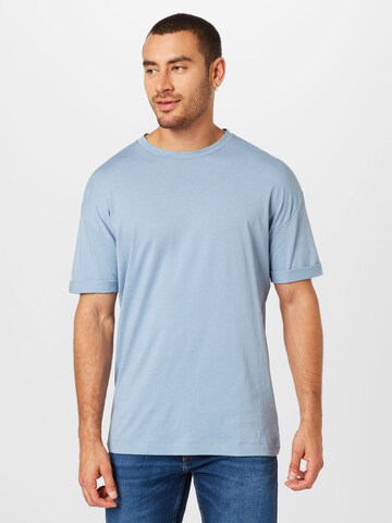 DRYKORN Regular Fit T-Shirt 'Thilo' in Blau: predná strana