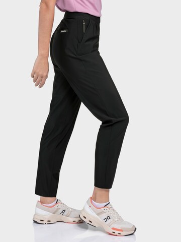 Effilé Pantalon fonctionnel 'Calmay' Schöffel en noir