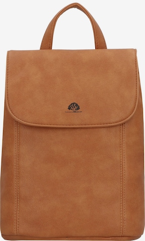 GREENBURRY Rucksack 'Mad'l Dasch' in Braun: Vorderseite