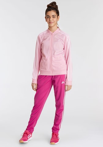 ADIDAS SPORTSWEAR Trainingsanzug 'Essentials' in Pink: predná strana