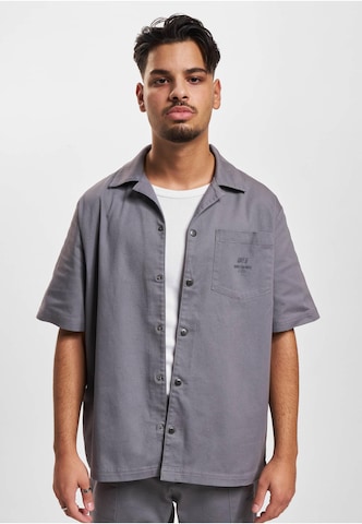 Regular fit Camicia 'Hamza ' di DEF in grigio: frontale