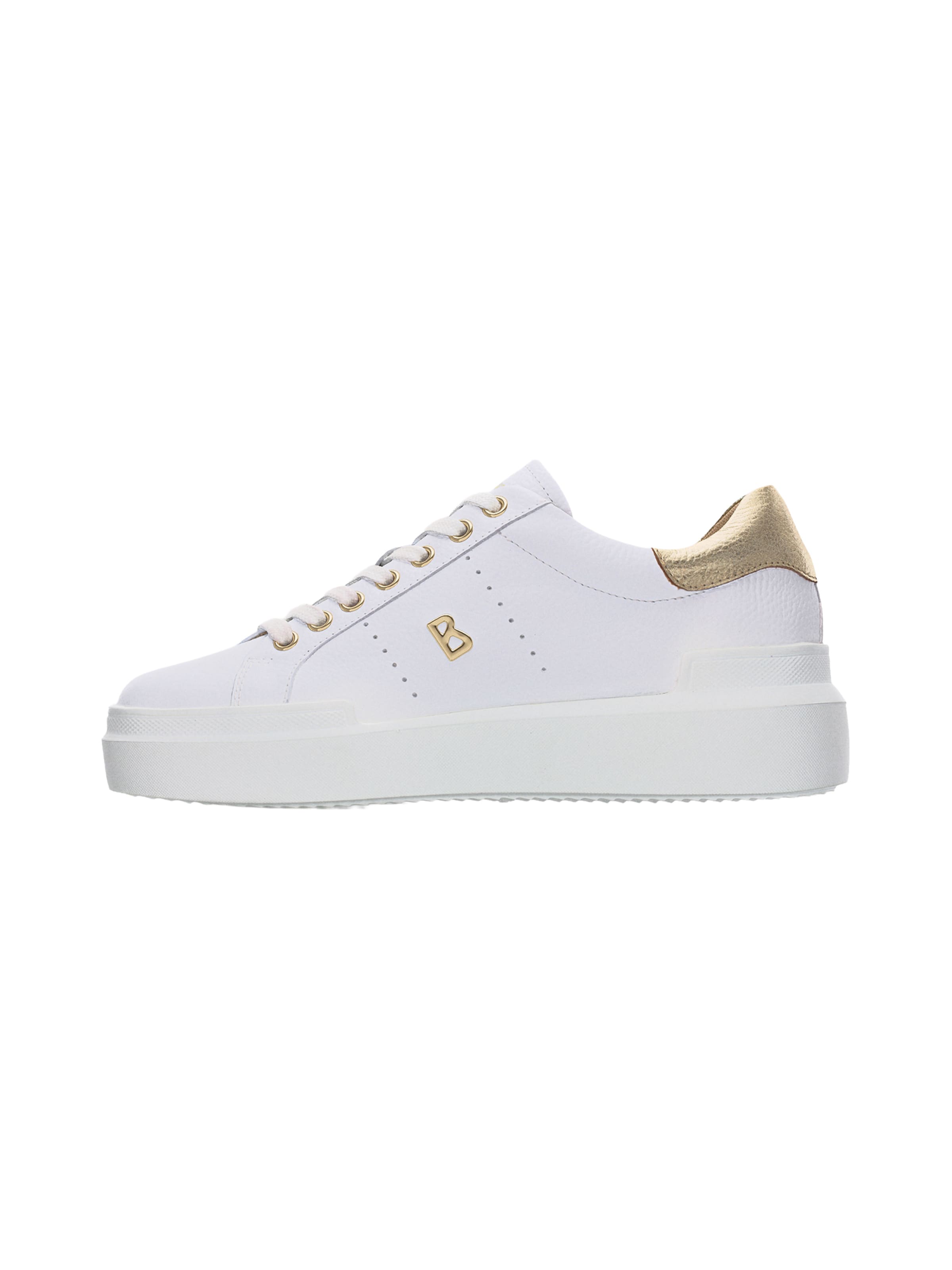 Baskets basses 'HOLLYWOOD 20' BOGNER en blanc : devant