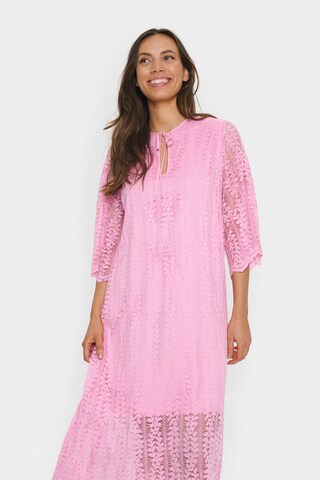 SAINT TROPEZ Jurk 'JolieSZ' in Roze