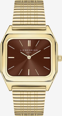 Liebeskind Berlin Analoog horloge in Goud: voorkant